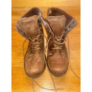 Womens B52 By Bullboxer Brown Ankle Boots Size 35